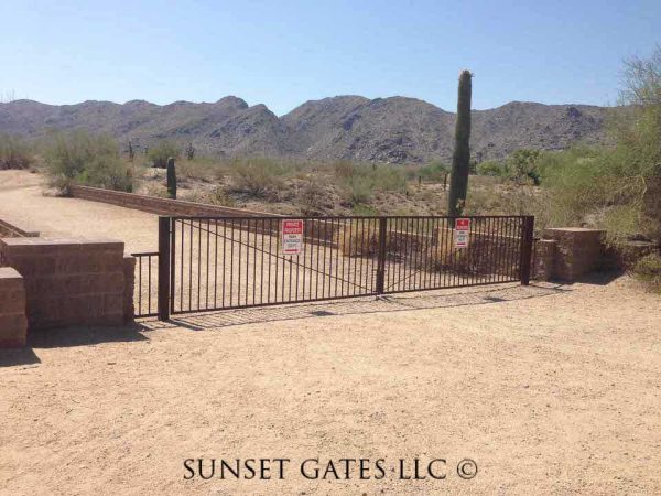 Commercial Gates | Phoenix Arizona | Sunset Gates