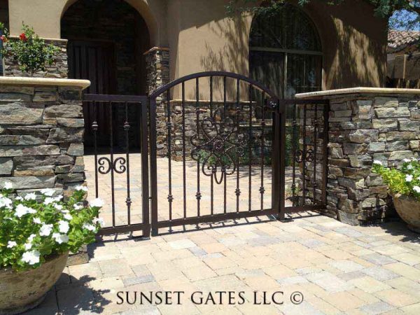 Courtyard Gates | Phoenix Arizona | Sunset Gates
