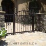 Courtyard Gates | Phoenix Arizona | Sunset Gates