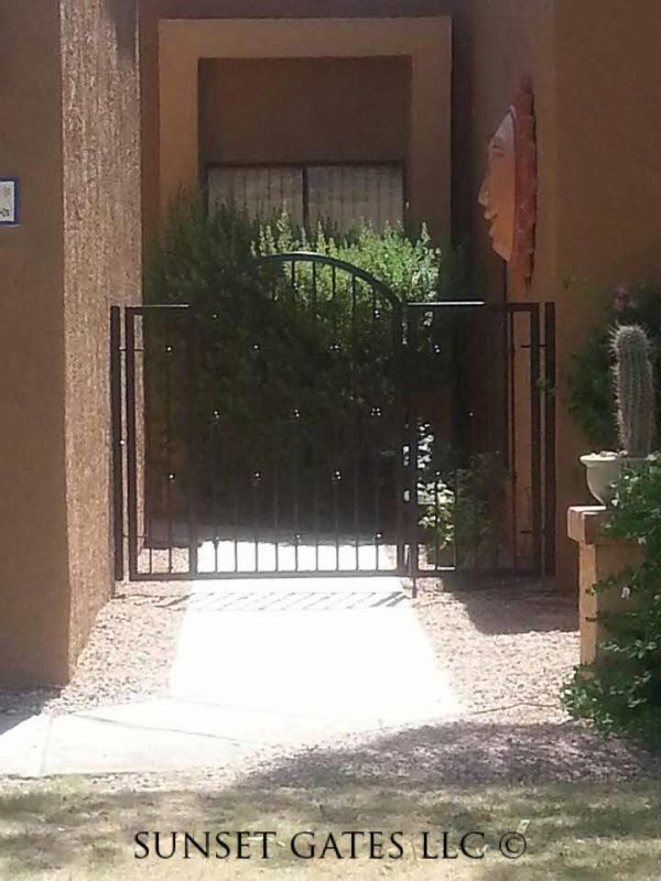 Courtyard Gates | Phoenix Arizona | Sunset Gates