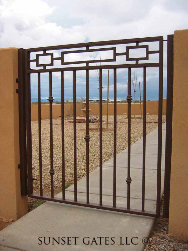 Courtyard Gates | Phoenix Arizona | Sunset Gates