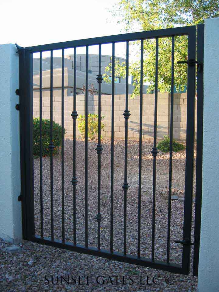 Courtyard Gates | Phoenix Arizona | Sunset Gates