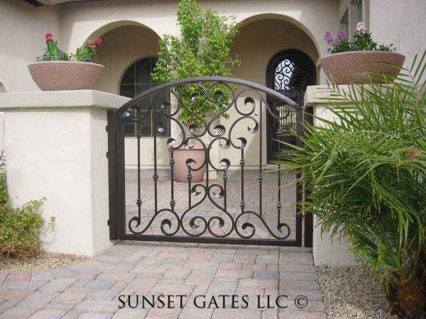 Courtyard Gates | Phoenix Arizona | Sunset Gates