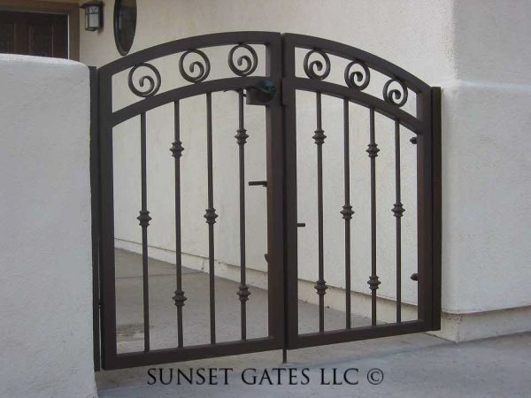 Courtyard Gates | Phoenix Arizona | Sunset Gates