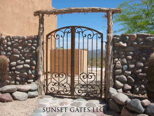 Courtyard Gates | Phoenix Arizona | Sunset Gates